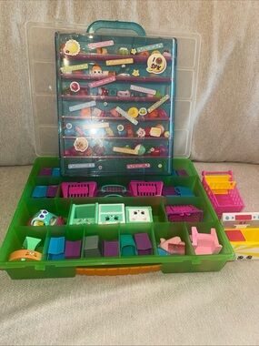 Shopkins Mixed Selections Of Dolls Toys And Accessories Lot And Cases 50+ Dolls
